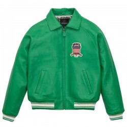 Green Avirex Jacket