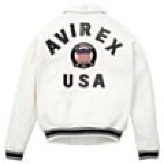 White Avirex Jacket