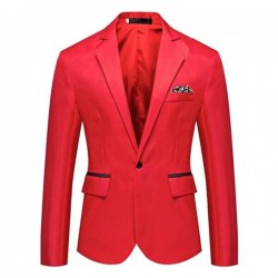 Blazer Jacket Red