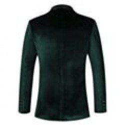 Green Velvet Blazer Jacket