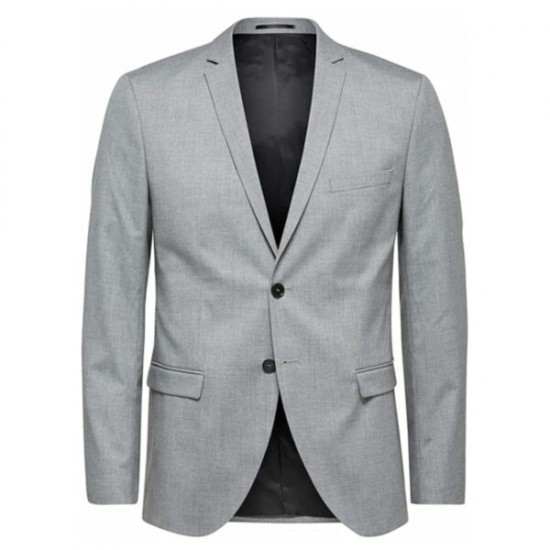 Grey Blazer Jacket