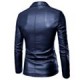 Leather Blazer Jacket Mens