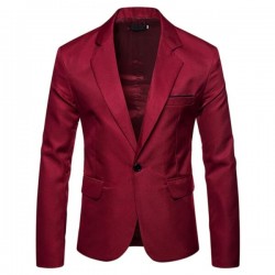 Maroon Blazer Jacket