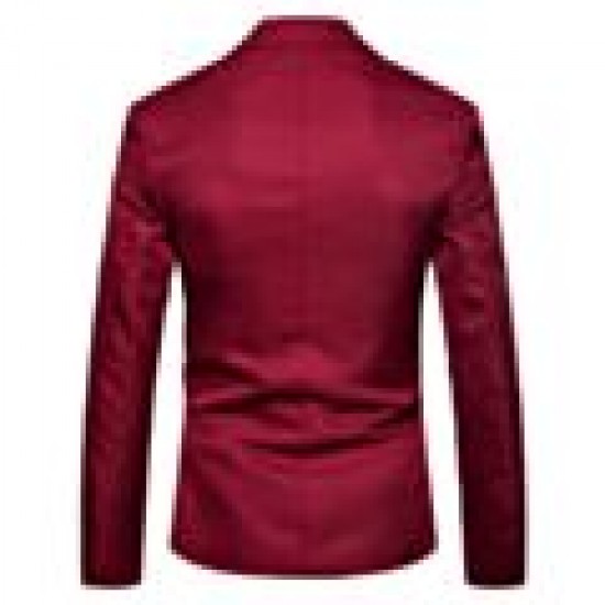 Maroon Blazer Jacket