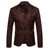 Mens Brown Blazer Jacket