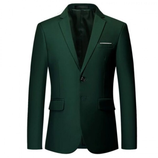 Mens Green Blazer Jacket