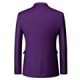 Mens Purple Blazer Jacket