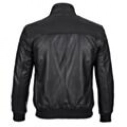 Bomber Leather Jacket Men