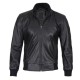 Bomber Leather Jacket Men