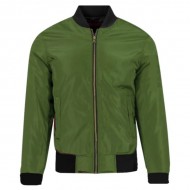 Green Mens Bomber Jacket