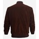 Men Suede Bomber Jacket