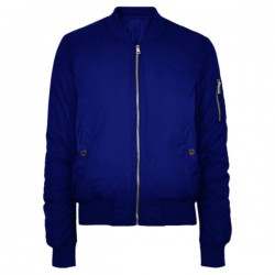 Royal Blue Bomber Jacket