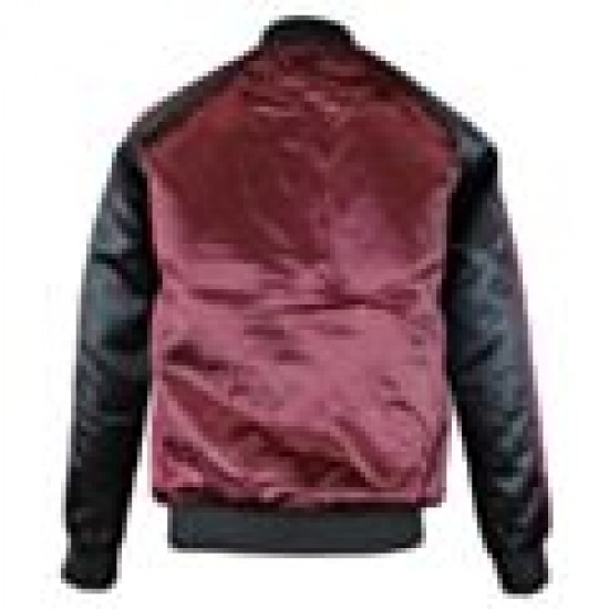 Satin Bomber Jacket