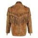 Brown Cowboy Leather Jacket