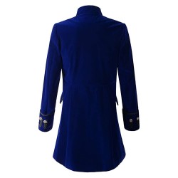 Blue Steampunk Jacket