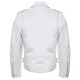 Mens White Leather Jacket