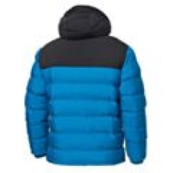 Blue And Black Puffer Jacket