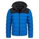 Blue And Black Puffer Jacket