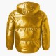 Gold Puffer Jacket Mens