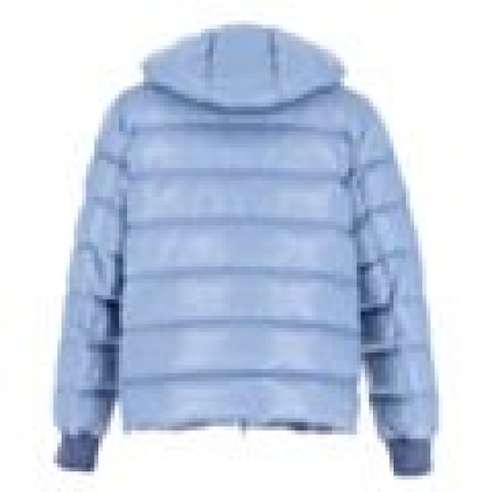 Light Blue Puffer Jacket Mens