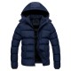 Navy Blue Puffer Jacket