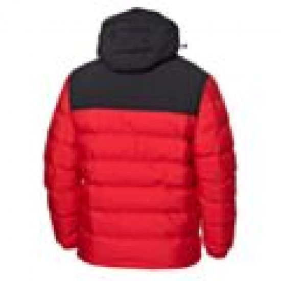 Red And Black Puffer Jacket