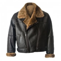 Black Shearling Jacket Mens