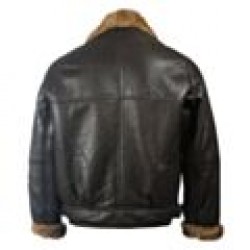 Black Shearling Jacket Mens