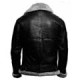 Black Winter Shearling Jacket