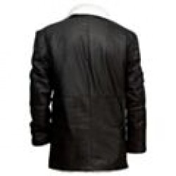 Blazer Shearling Leather Jacket