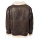 Brown Shearling Jacket Mens