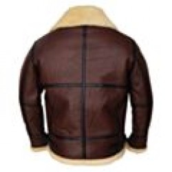 Mens Brown Shearling Jacket