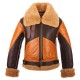 Shearling Leather Jacket Men