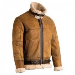 Warm Shearling Jacket For Mens