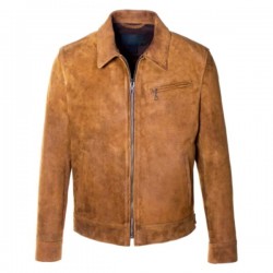 Brown Suede Jacket Mens