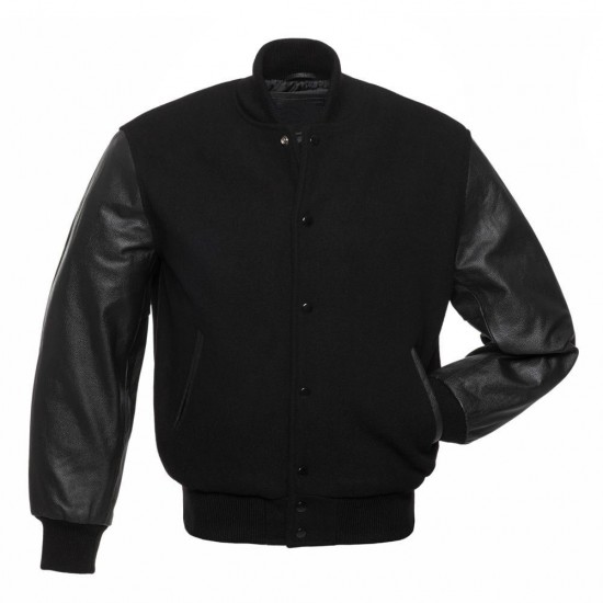 Black Varsity Jacket