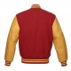 Red And Gold Varsity Jacket